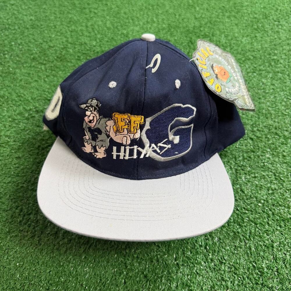 Georgetown Hoyas Fred Flintstone Snapback Hat NWT 1993 Vintage